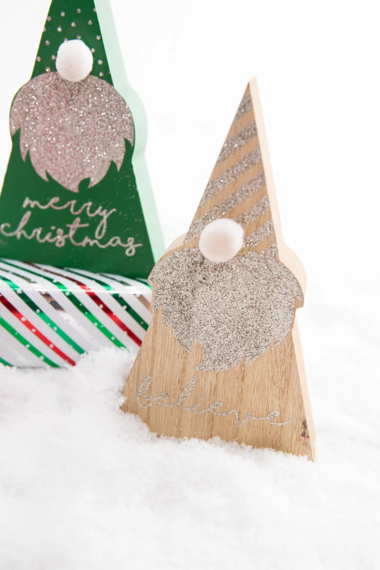 Discount Decorator's Warehouse 6.5" Wood Holiday Gnome