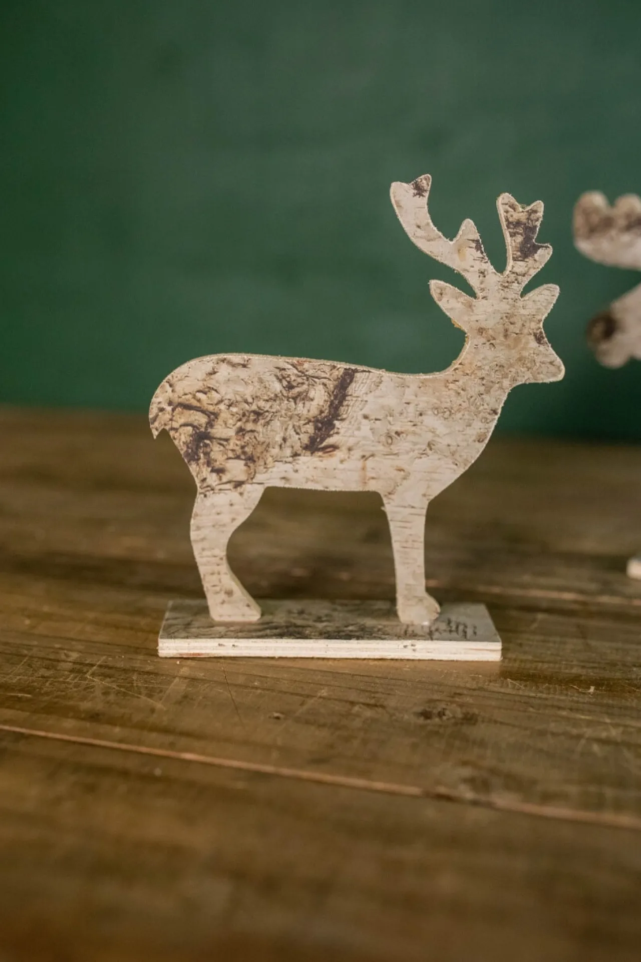 Outlet Decorator's Warehouse 7.75” Birch Moose Christmas Decor