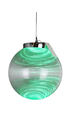 Online Decorator's Warehouse 10" Borealis Ball Lighted LED - Green