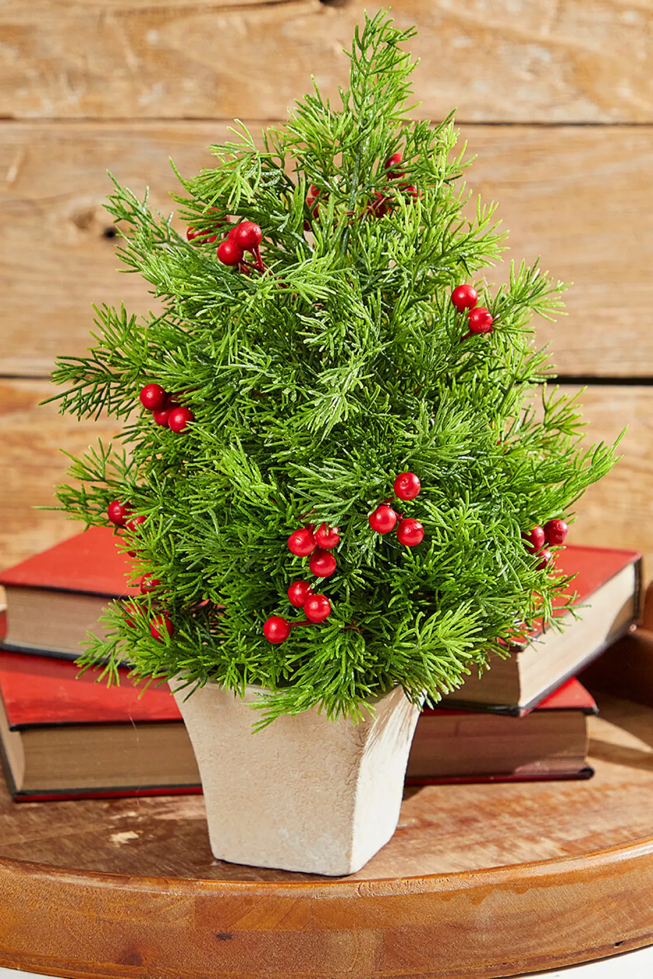 Clearance Decorator's Warehouse 14" Cedar Berry Tree