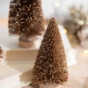 New Decorator's Warehouse 5” Champagne Bottle Brush Tree