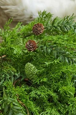 Clearance Decorator's Warehouse 32” Christmas Cedar/Hemlock Swag