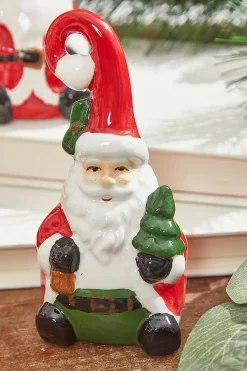Outlet Decorator's Warehouse 4" Dolomite Santa Bells