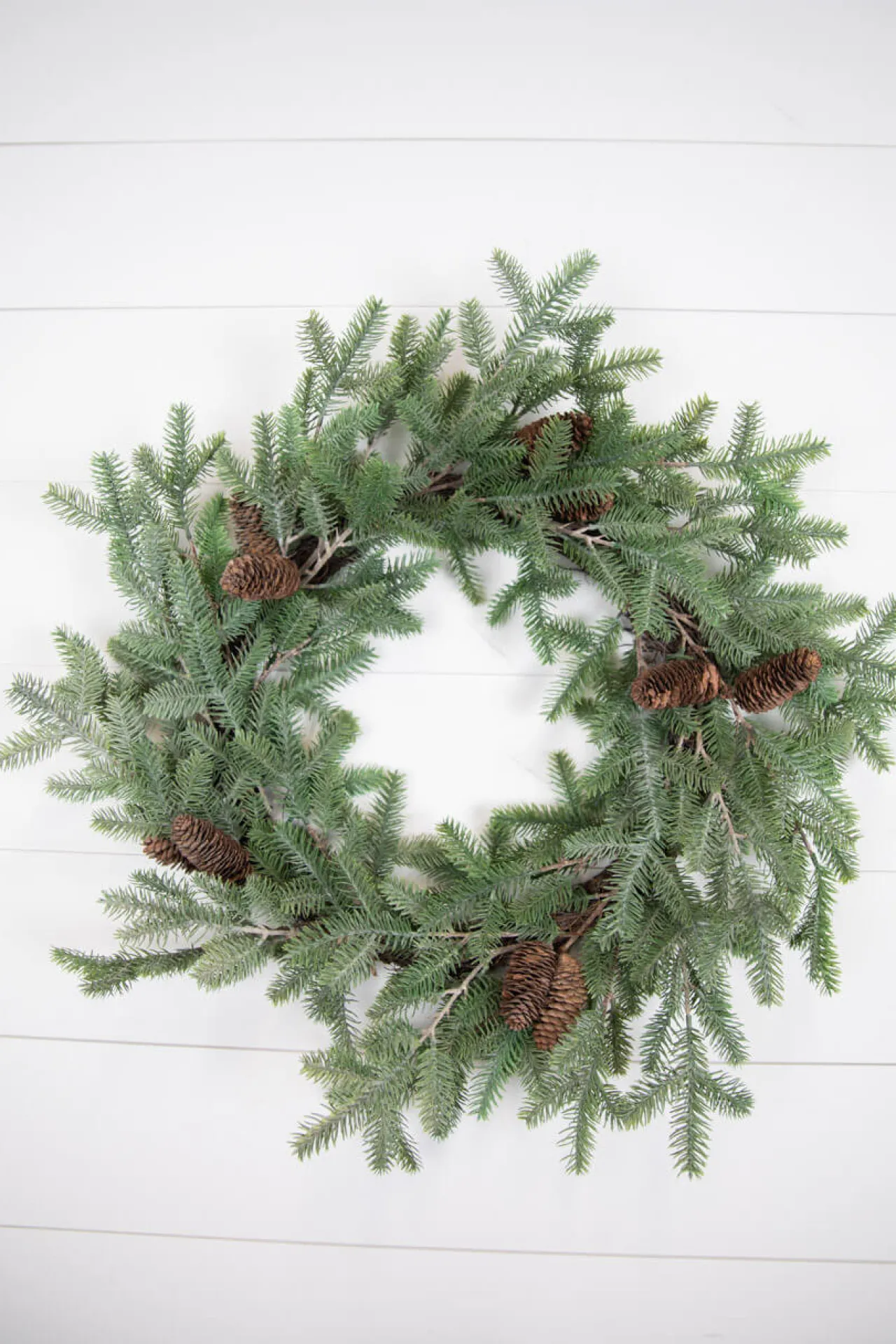 Sale Decorator's Warehouse 24” Fir Pine Wreath With Cones