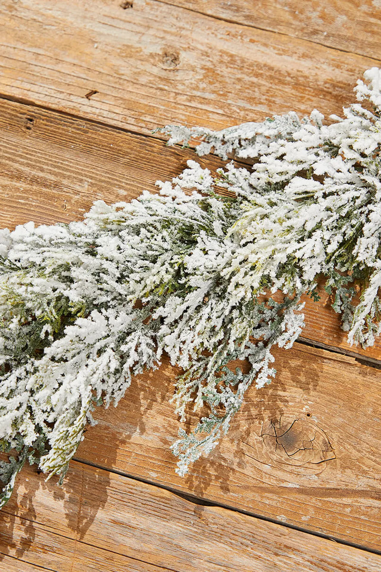 Decorator's Warehouse 48” Frosted Cedar Garland