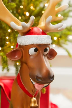 Discount Decorator's Warehouse 22.5" Funny Reindeer - Sitting