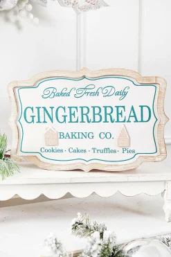 Online Decorator's Warehouse 15" Gingerbread Baking Sign