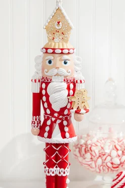 Hot Decorator's Warehouse 21.5" Gingerbread House Nutcracker