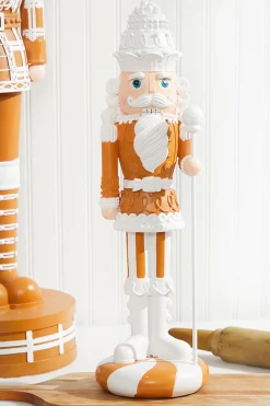 New Decorator's Warehouse 22" Gingerbread Nutcracker With Staff