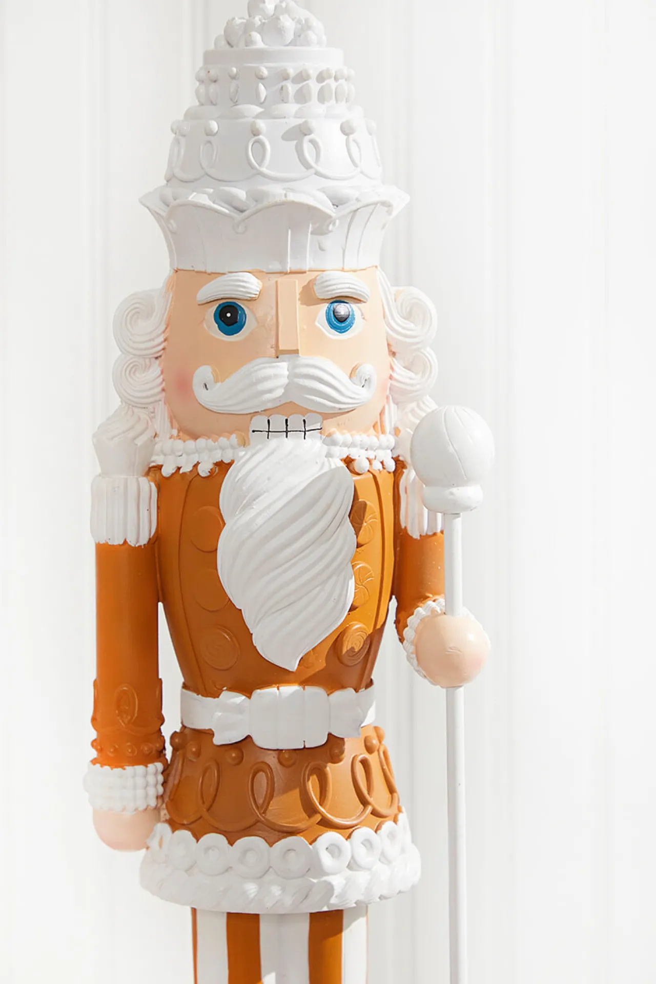 New Decorator's Warehouse 22" Gingerbread Nutcracker With Staff