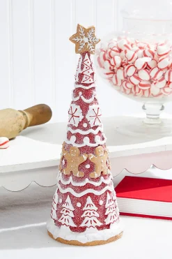 Best Decorator's Warehouse 14" Gingerbread Resin Tree