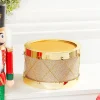 Best Decorator's Warehouse 7" Gold Glitter Drum