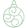 Outlet Decorator's Warehouse 24" Green Twinkling Fairy Copper Wire LED Ornament - 190 Lights