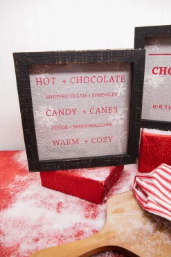 Clearance Decorator's Warehouse 12” Hot Chocolate Wall Decor