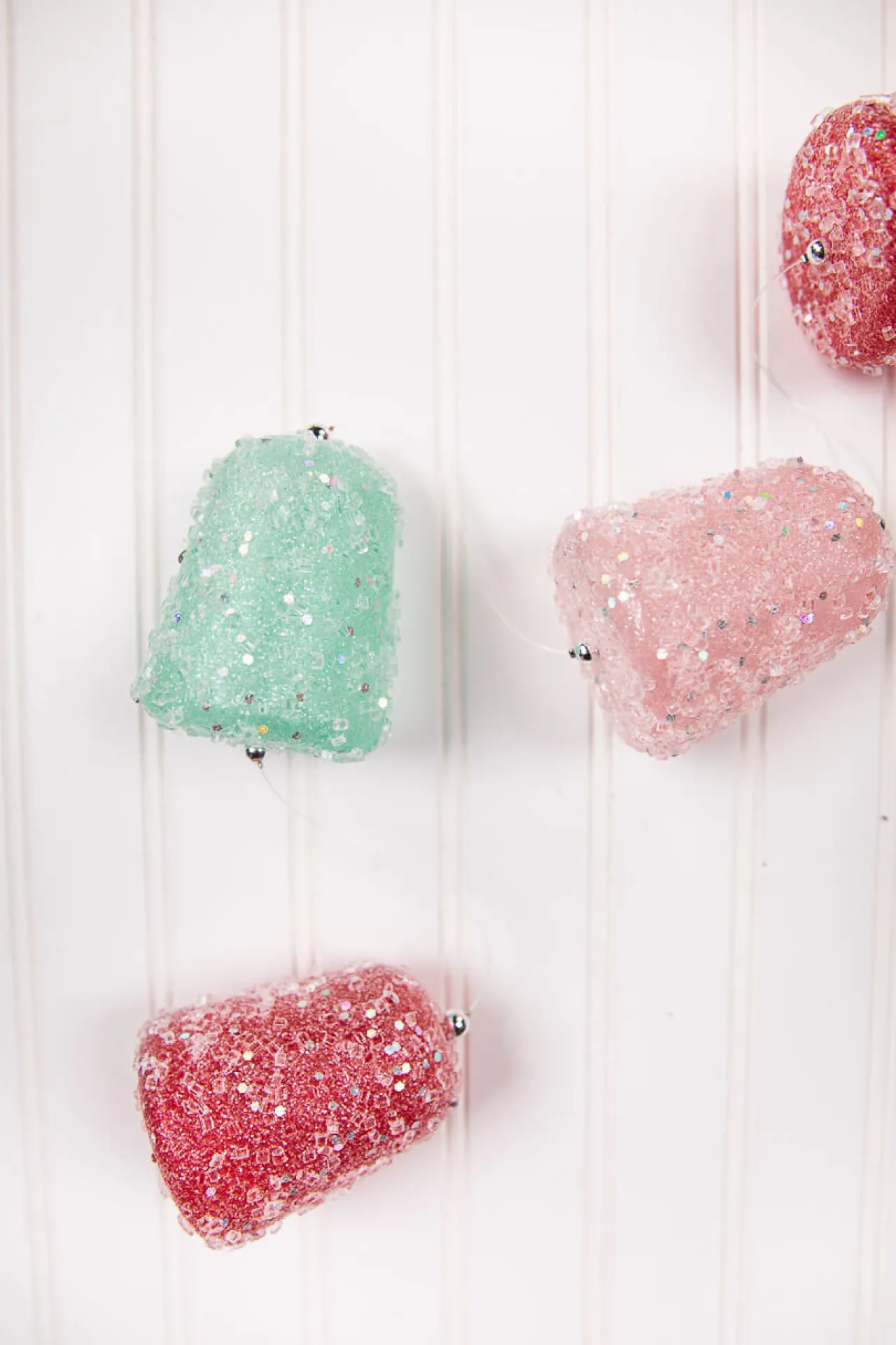 Clearance Decorator's Warehouse 46” Ice Gumdrop Ornament Garland