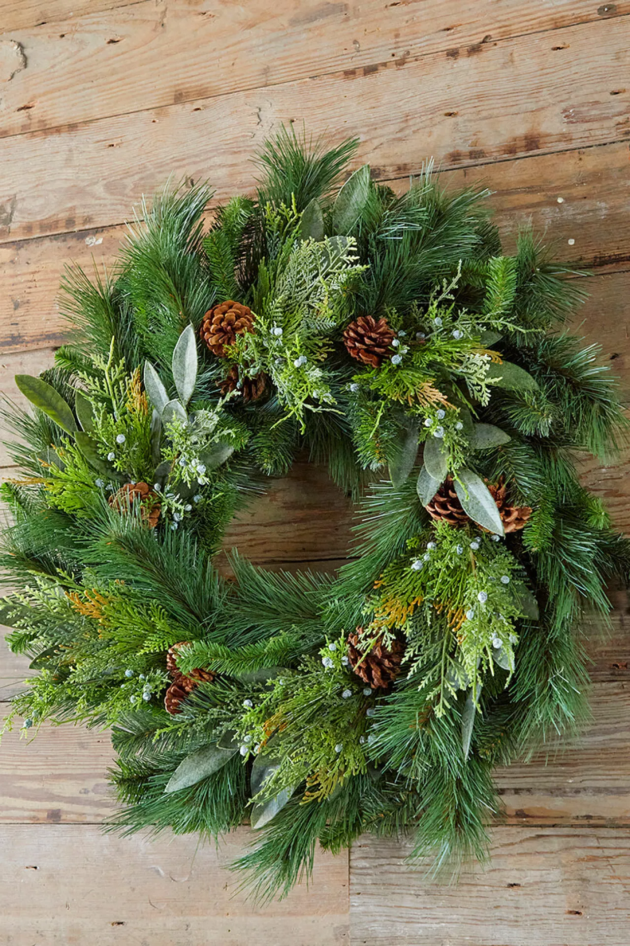 Sale Decorator's Warehouse 30" Juniper/Cedar Mix Pine/Bayleaf And Pinecone Wreath