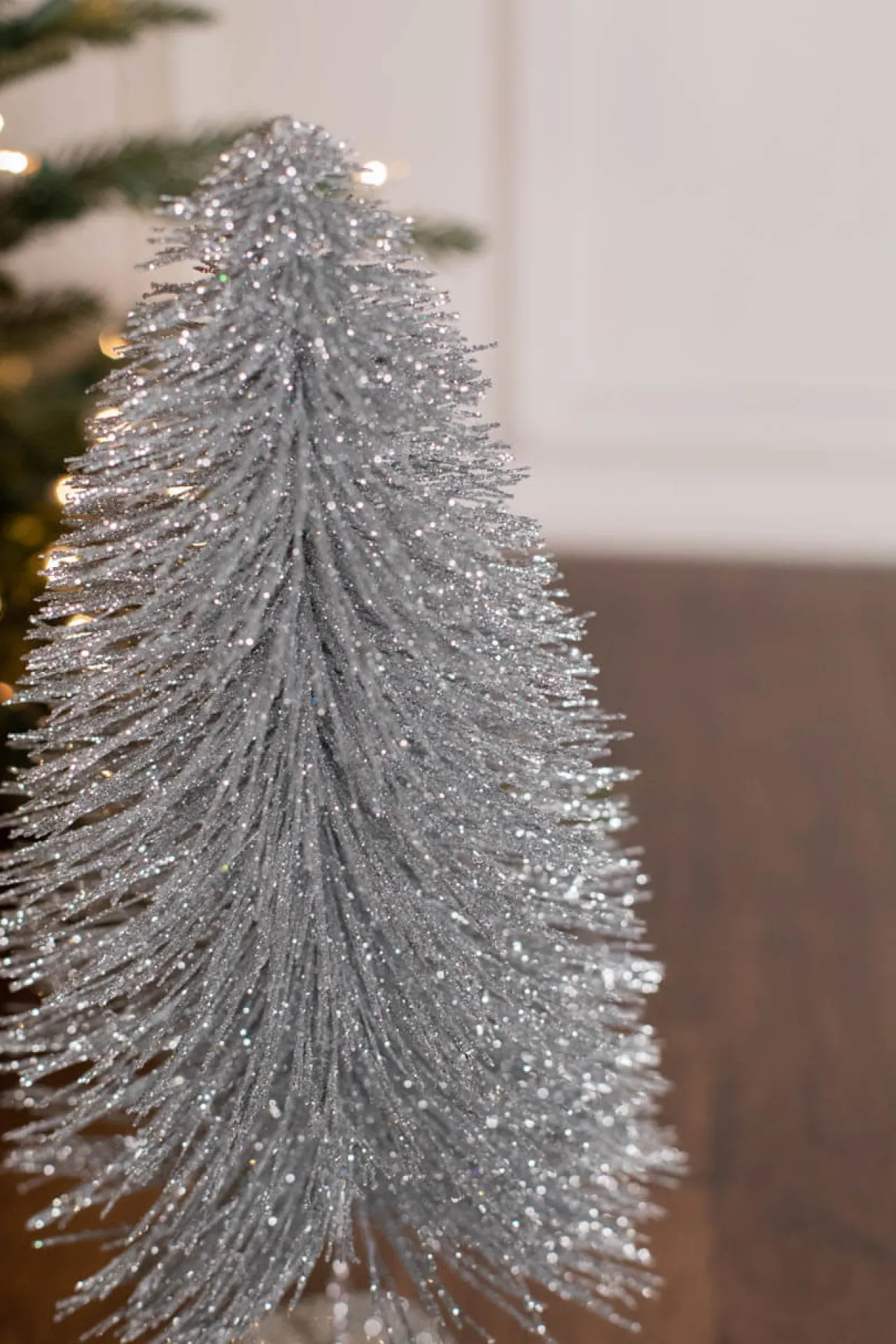 Online Decorator's Warehouse 15" Large Metallic Bottle Brush Tree