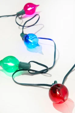 Outlet Decorator's Warehouse 128" LED Retro Kismet Light Strand X8 - Multi