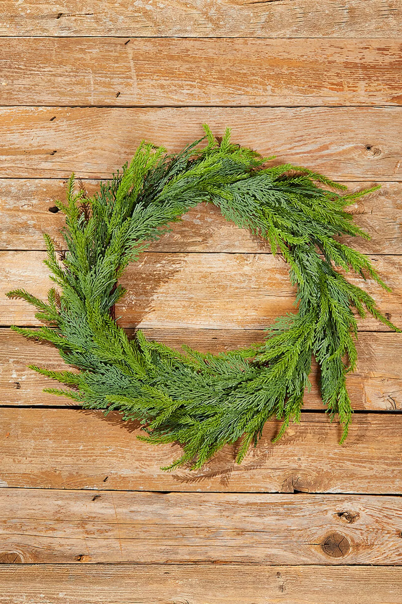 Discount Decorator's Warehouse 30” Natural Touch Cedar Wreath