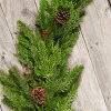 Discount Decorator's Warehouse 60” Noble Cedar Cone Tablepiece