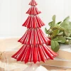 Best Decorator's Warehouse 13" Nordic Striped Christmas Tree