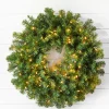 Clearance Decorator's Warehouse 30" Norway Pine Wreath LED