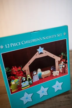Hot Decorator's Warehouse 12 Piece Children’s Nativity Set