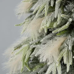 Hot Decorator's Warehouse 9' Pine And Pampas Artificial Christmas Tree With 700 Warm White LED Lights