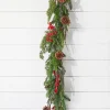 Online Decorator's Warehouse 48" Pine Juniper Berry Garland