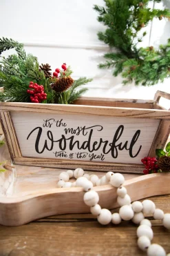 Best Decorator's Warehouse 16” Planter - It’s The Most Wonderful Time Of The Year