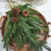 Best Decorator's Warehouse 24” Real Touch Cedar Spruce Cone Teardrop