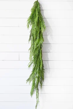Clearance Decorator's Warehouse 48" Real Touch Lebanon Cedar Dripping Garland