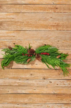 Hot Decorator's Warehouse 36” Real Touch Mixed Evergreen Berry Swag