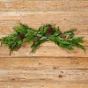 Online Decorator's Warehouse 42” Real Touch Norfolk / Spruce / Juniper Swag
