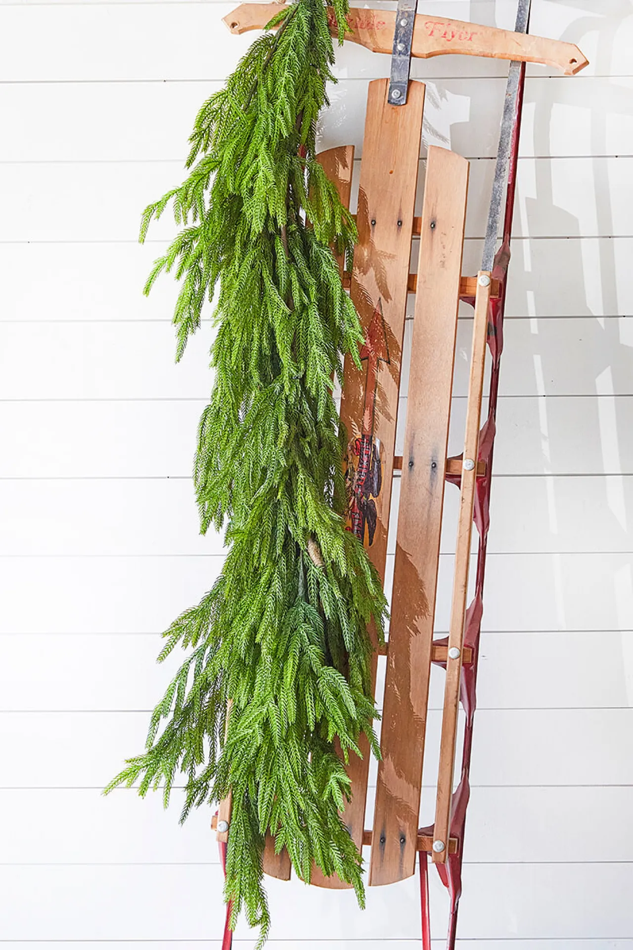 Decorator's Warehouse 47" Real Touch Norfolk Pine Dripping Garland