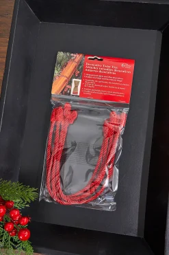 Decorator's Warehouse 16” Red Decorative Twist Ties