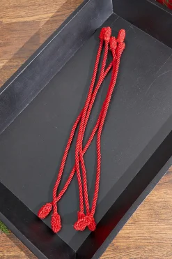 Decorator's Warehouse 16” Red Decorative Twist Ties
