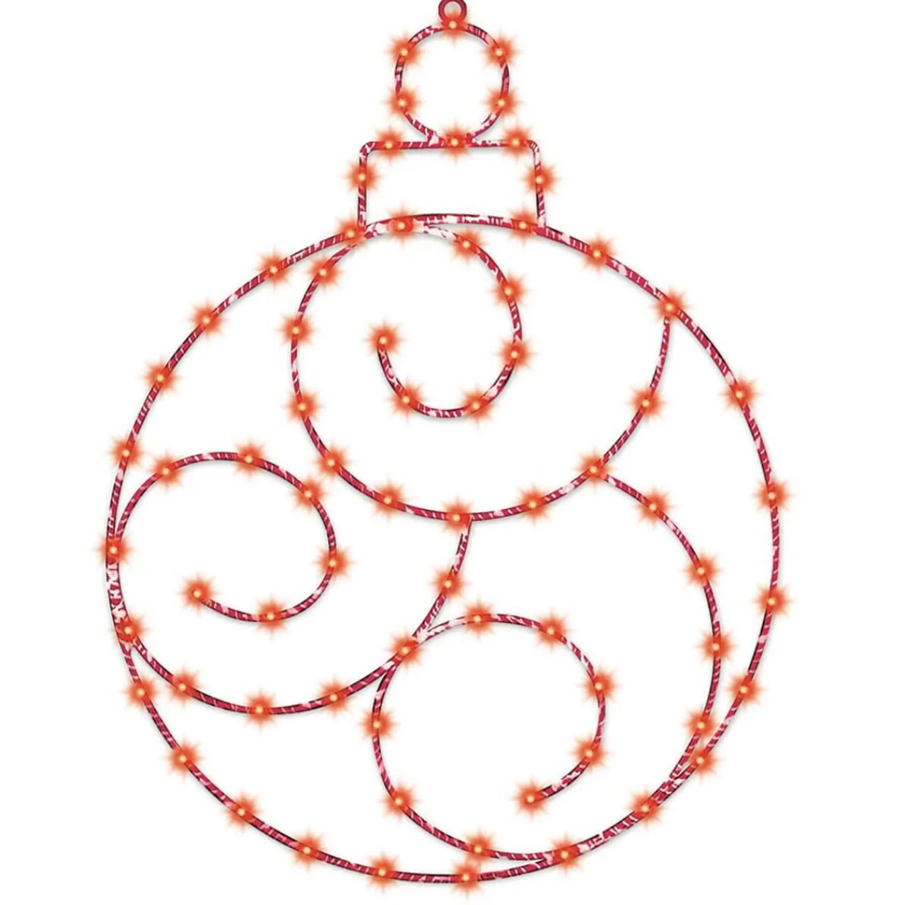 Online Decorator's Warehouse 24" Red Twinkling Fairy Copper Wire LED Ornament - 190 Lights