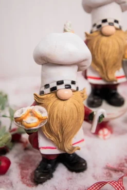 Hot Decorator's Warehouse 8.5" Resin Chef Gnome Figurine