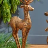 Best Decorator's Warehouse 16" Resin Deer Candle Holder