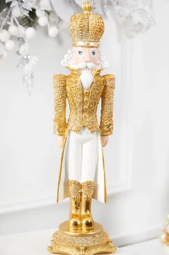 Outlet Decorator's Warehouse 18" Resin Diamond Opulent Nutcracker