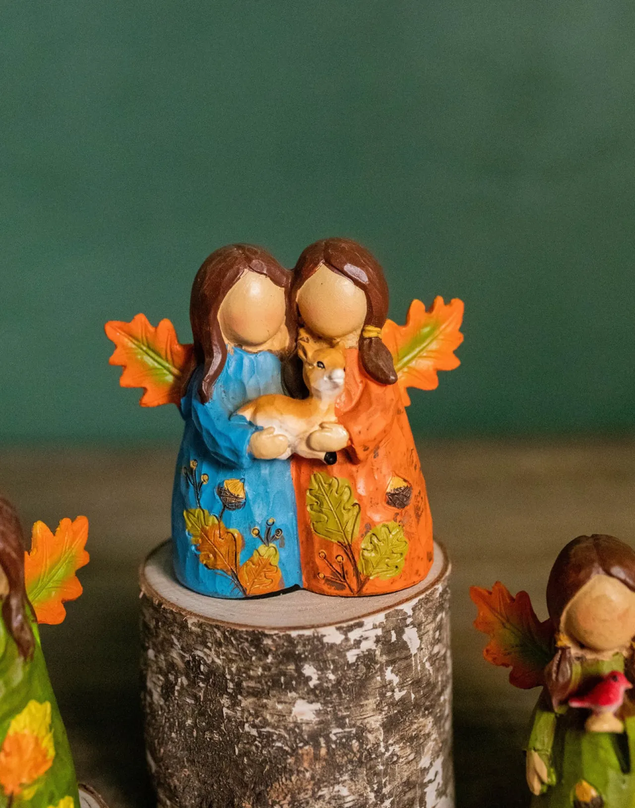 Outlet Decorator's Warehouse 3" Resin Forest Angel Friends