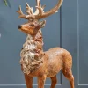 Outlet Decorator's Warehouse 20" Resin Frosted Standing Reindeer