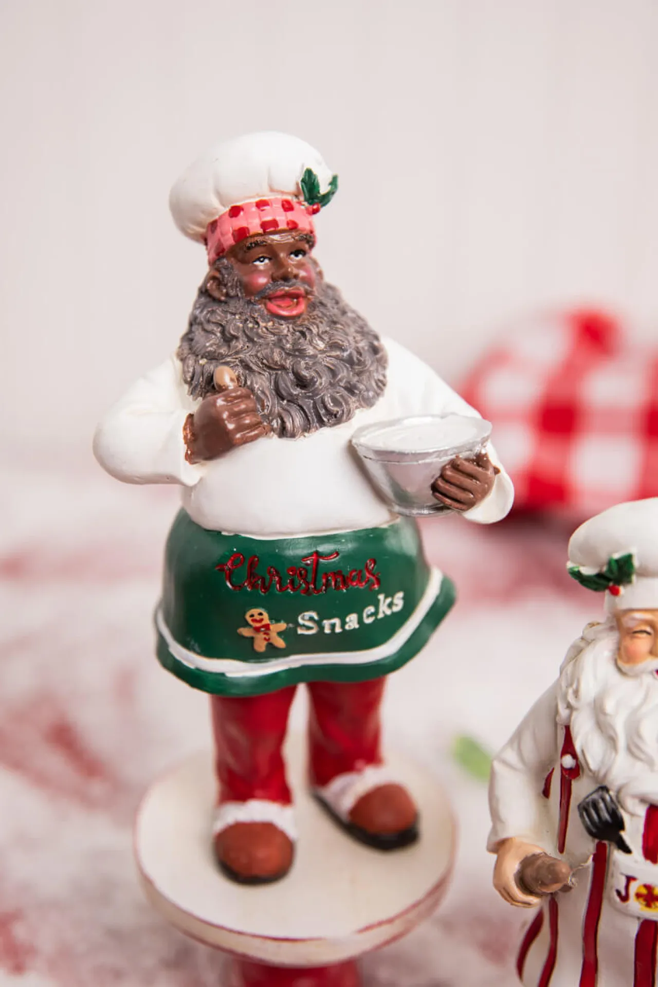 Sale Decorator's Warehouse 8" Resin Holiday Chef Santa