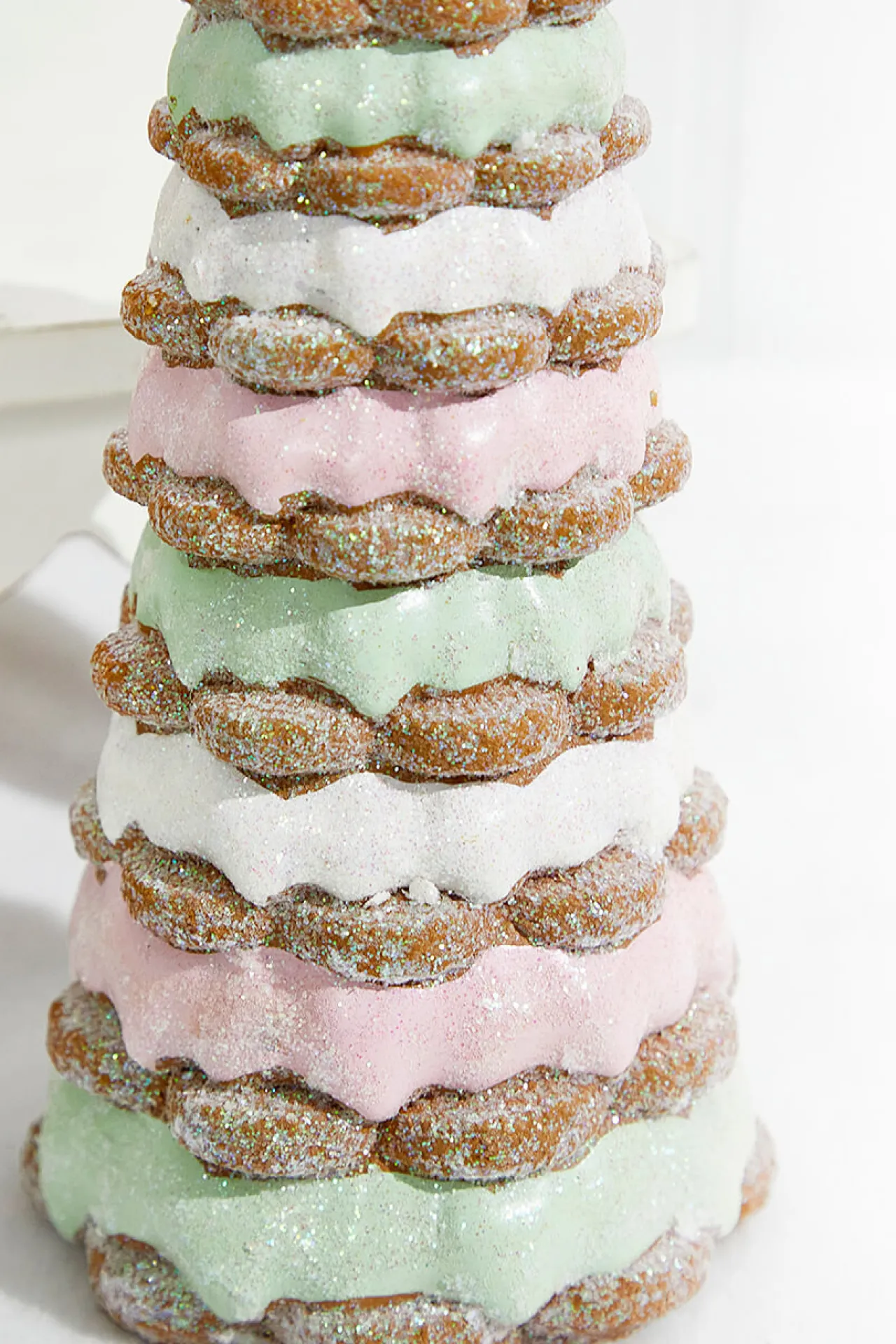 Sale Decorator's Warehouse 14" Resin Layered Gingerbread Icing Tree