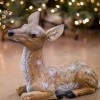 Outlet Decorator's Warehouse 13" Resin Outdoor Laying Fawn Deer