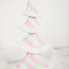 Decorator's Warehouse 11.6” Resin Pastel Peppermint Layer Tree