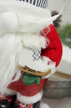 Online Decorator's Warehouse 13” Resin Santa Gnome Figurine
