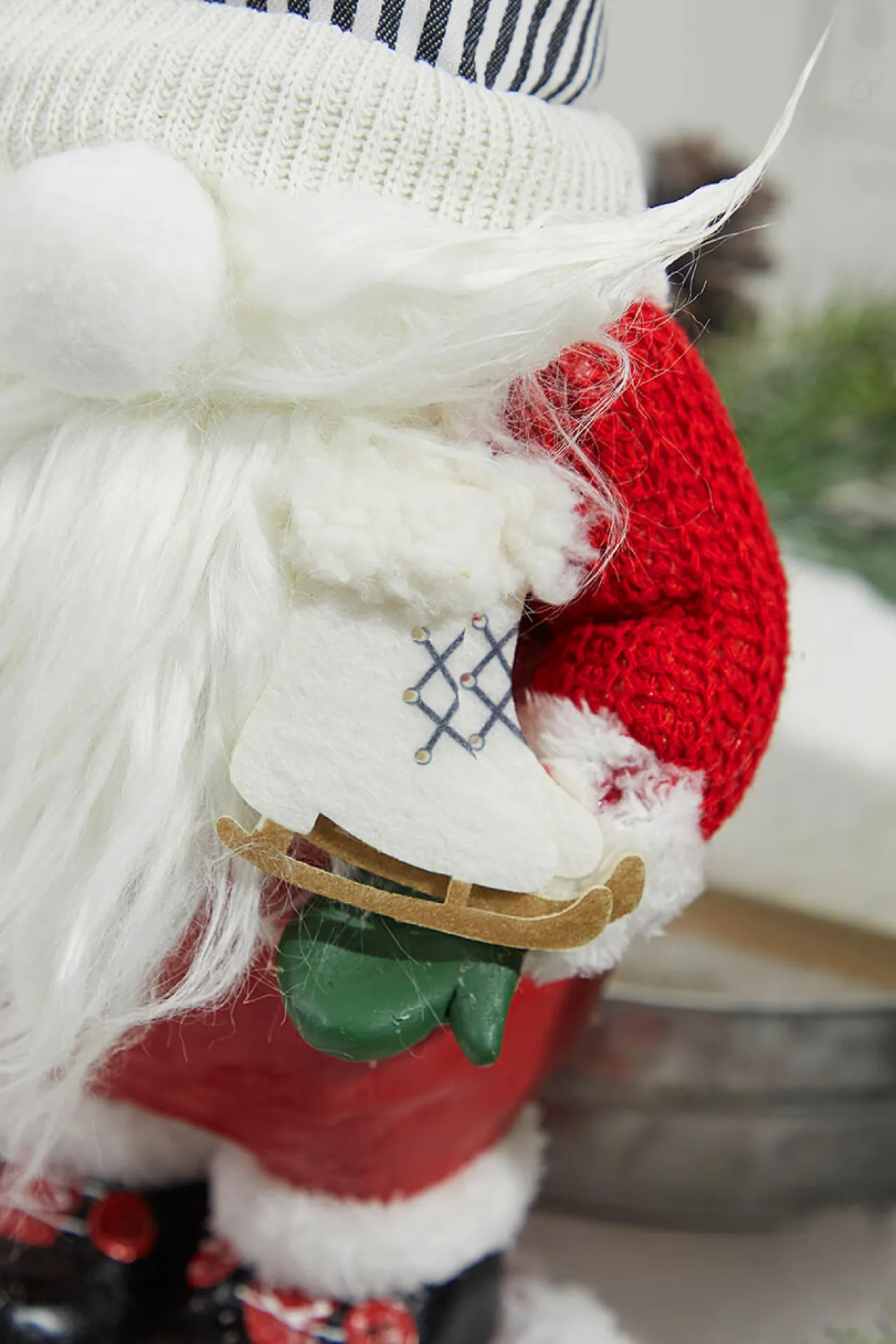 Online Decorator's Warehouse 13” Resin Santa Gnome Figurine