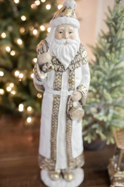 Clearance Decorator's Warehouse 21.5” Resin Santa With Bag